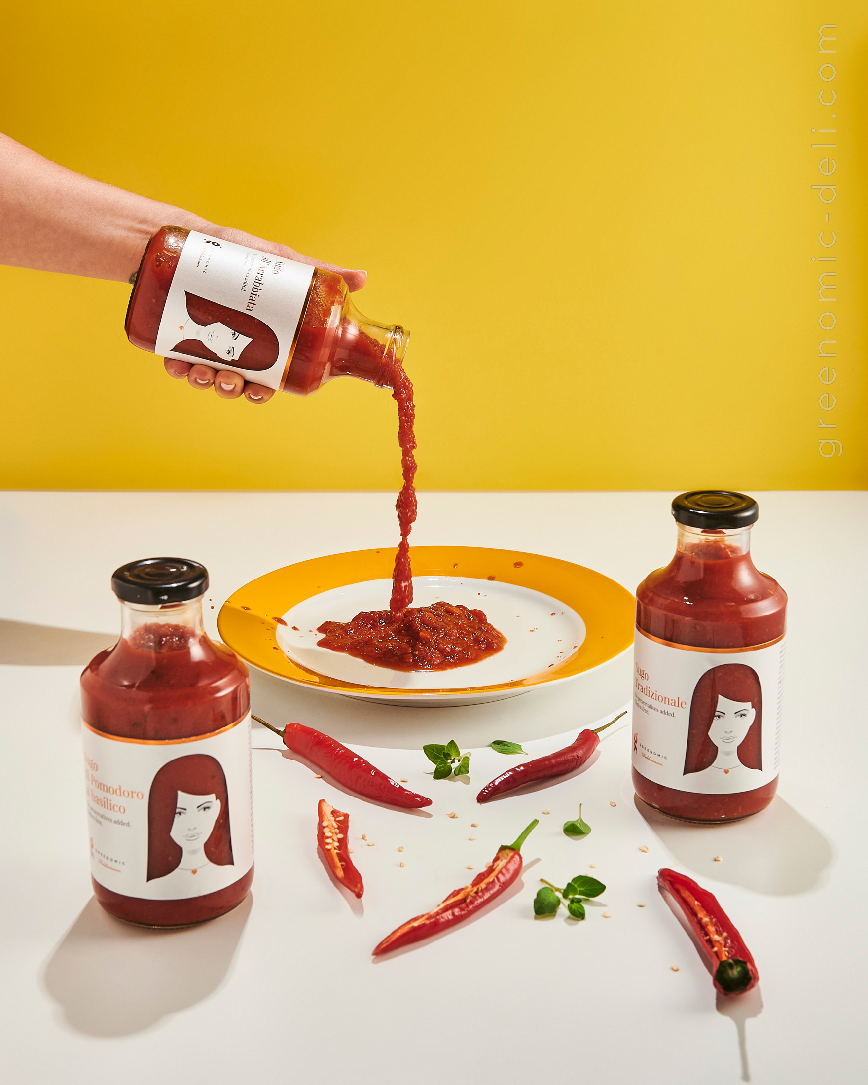 Good Hair Day brand pasta sauces