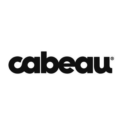 Cabeau brand logo in black text on a white background.